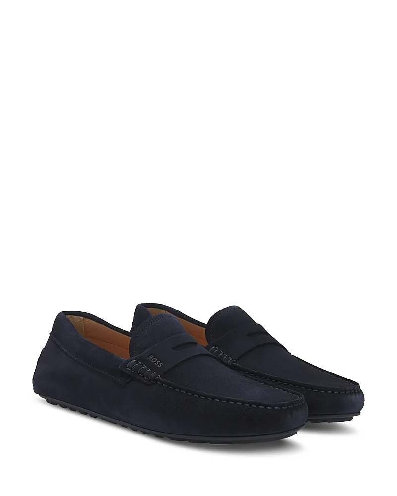 Boss Men's Noel Slip On Penny Loafer Moccasins