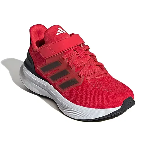adidas Cloudfoam Ultrarun 5 Little Kid Boys Running Shoes, 1 Medium, Red