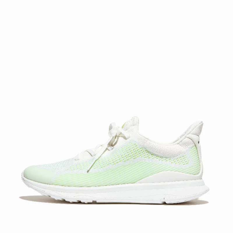 VITAMIN FFX Mens Glow-In-The-Dark Knit Sports Sneakers