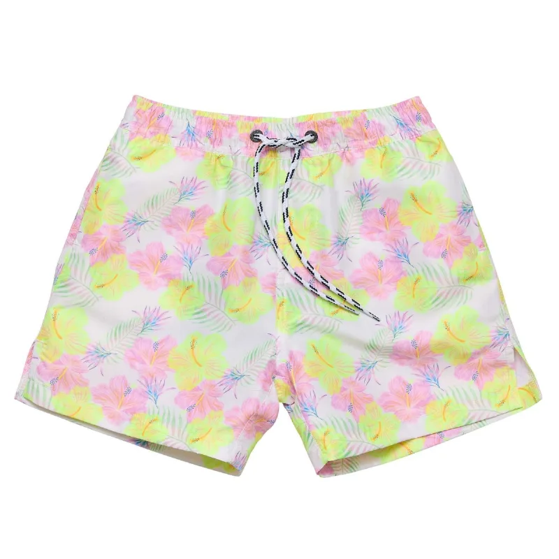 Snapper Rock Big Boys Aloha Vacay Recycled Swim Short - Multi