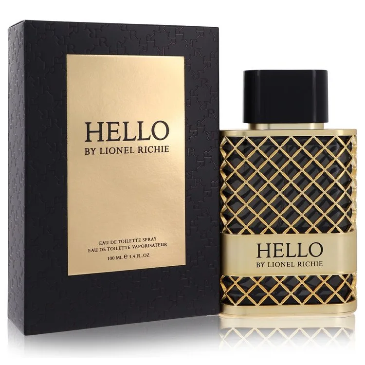 Hello By Lionel Richie Cologne 3.4 oz EDT Spray for Men
