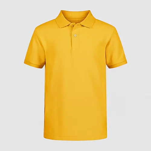 IZOD Pique Little & Big Boys Short Sleeve Stretch Polo Shirt, X-large, Yellow