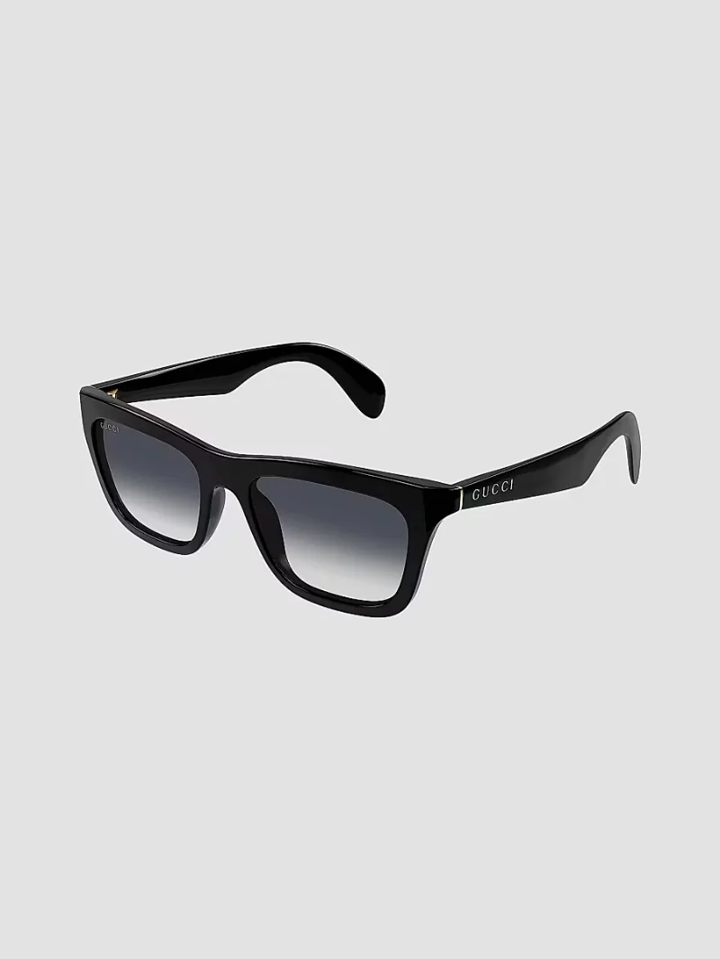 Gucci Men's Mods 53MM Square Sunglasses - Black