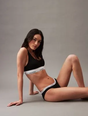 Icon Cotton Modal Unlined Bralette