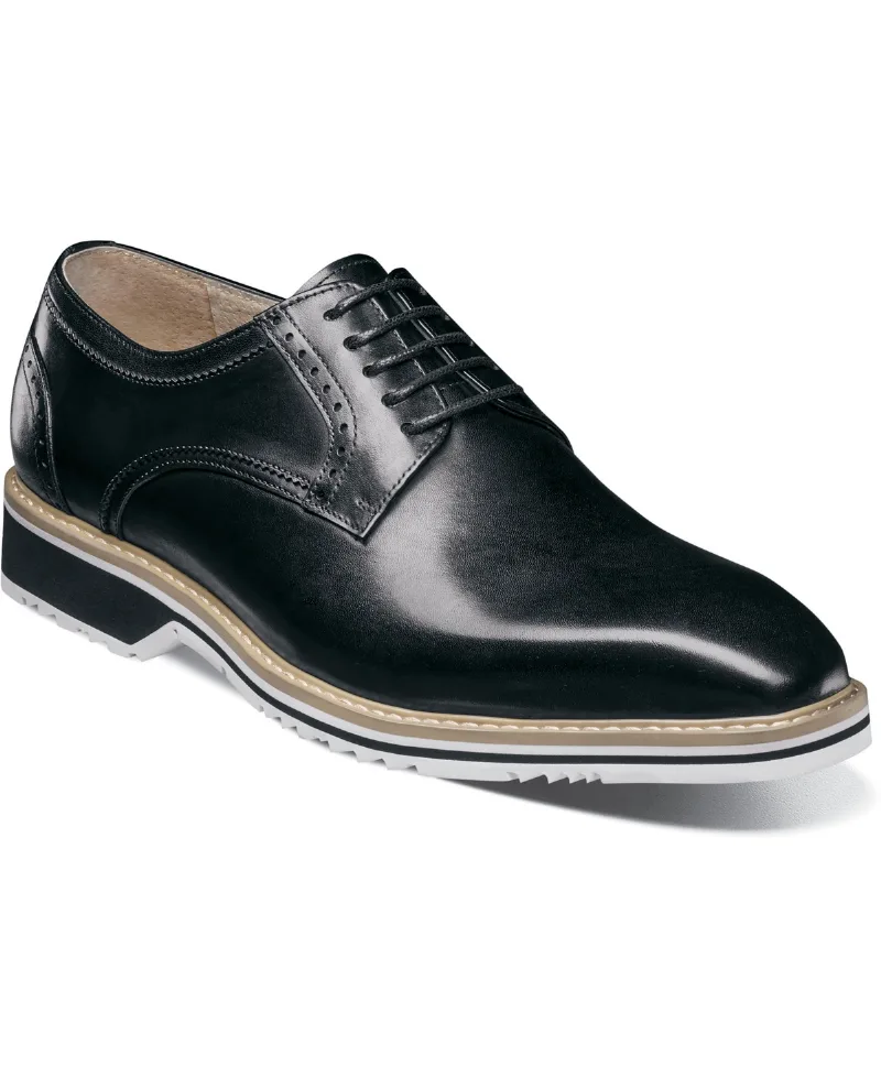 Stacy Adams Men's Barringer Plain Toe Oxford - Black