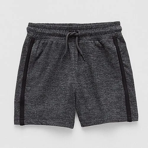Okie Dokie Active Toddler & Little Boys Moisture Wicking Pull-On Short, 2t, Gray