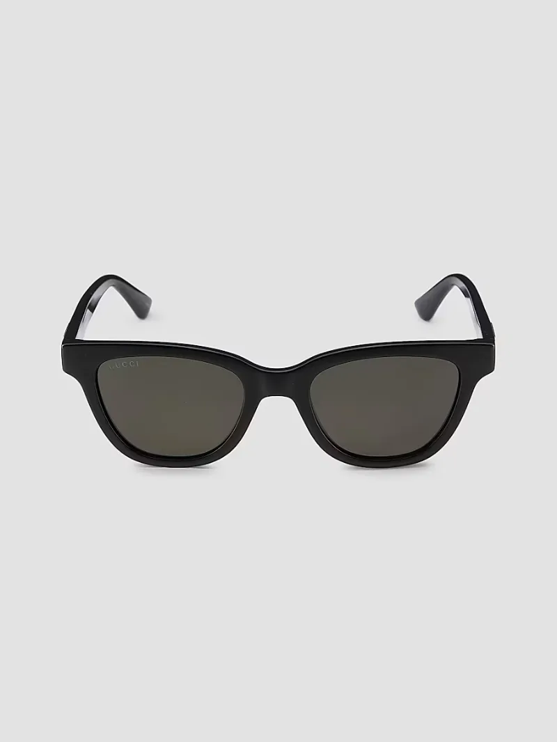 Gucci Men's Gucci Logo 51MM Cat Eye Sunglasses - Black