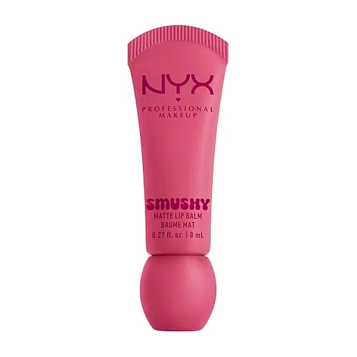 NYX Professional Makeup Smushy Matte Lip Balm, One Size, Pink