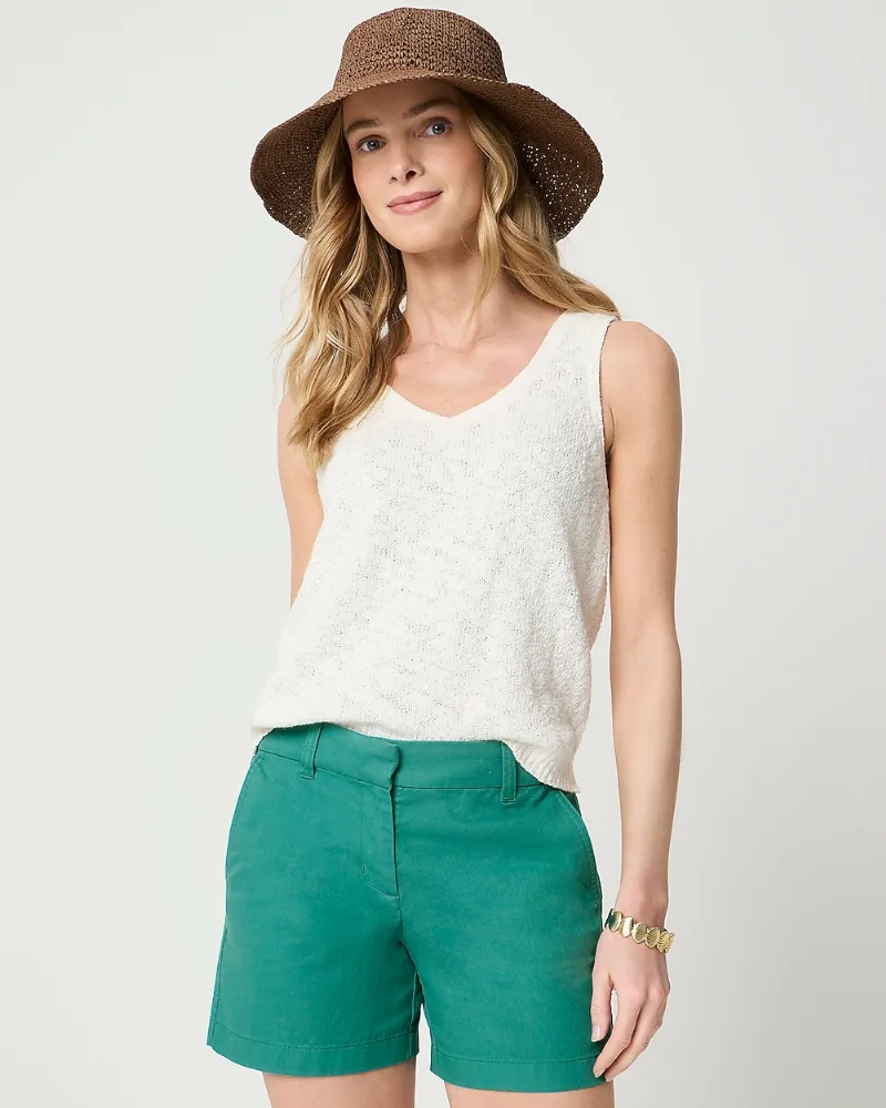 "100% cotton 5"" classic chino short"
