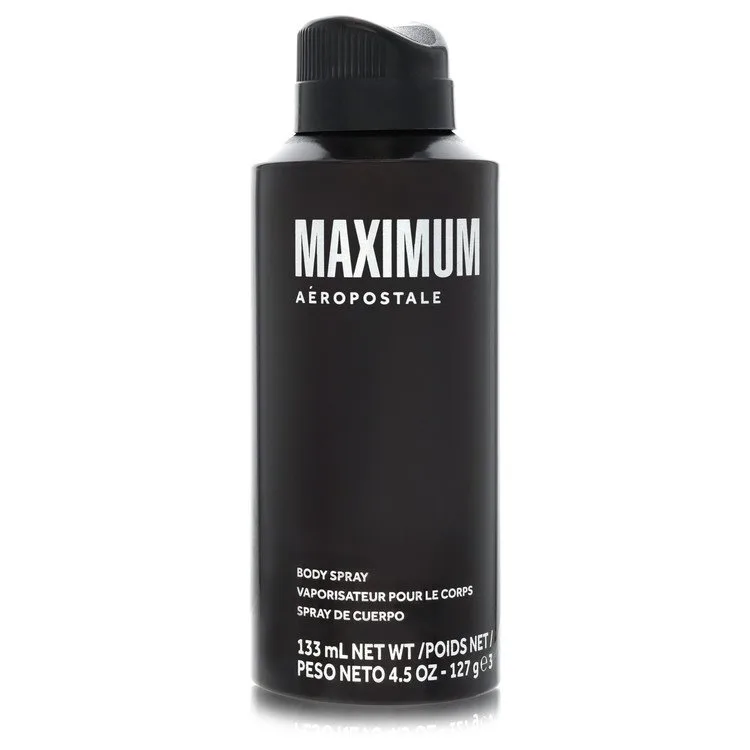 Aeropostale Maximum Cologne by Aeropostale 4.5 oz Body Spray for Men