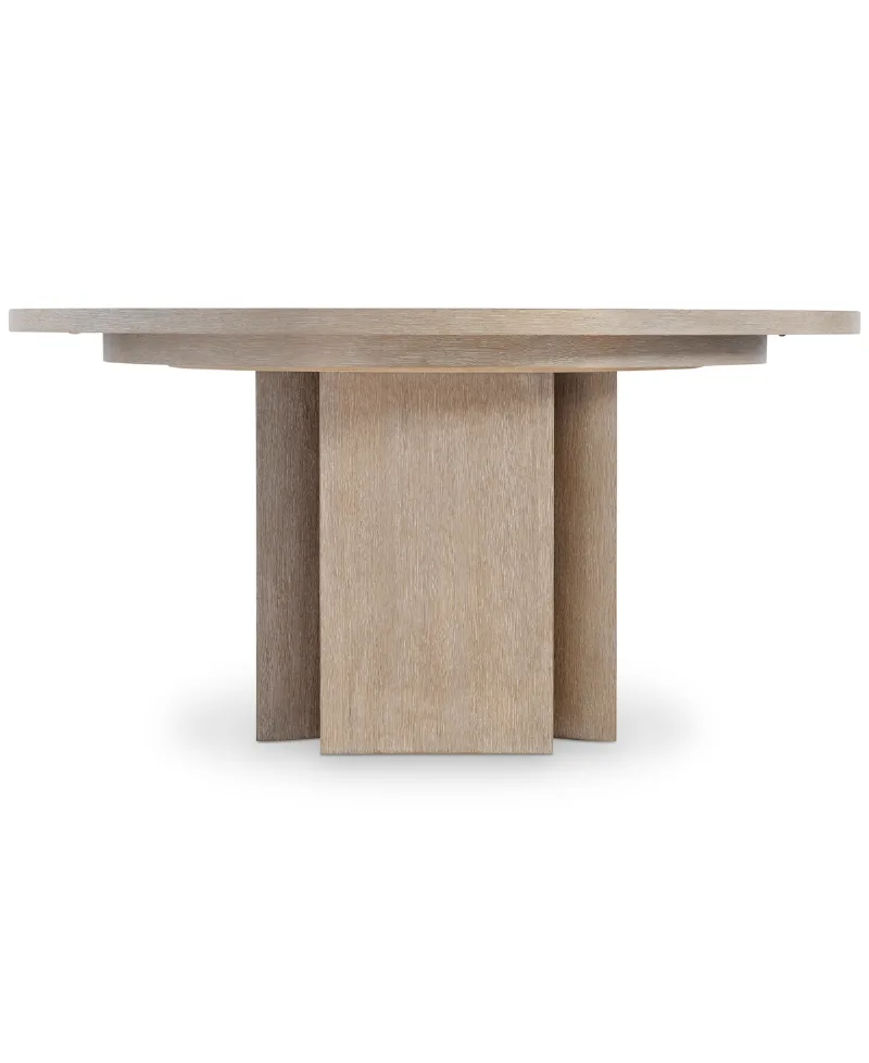 Bernhardt 30" Wood Loggia Round Dining Table - Medium Brown