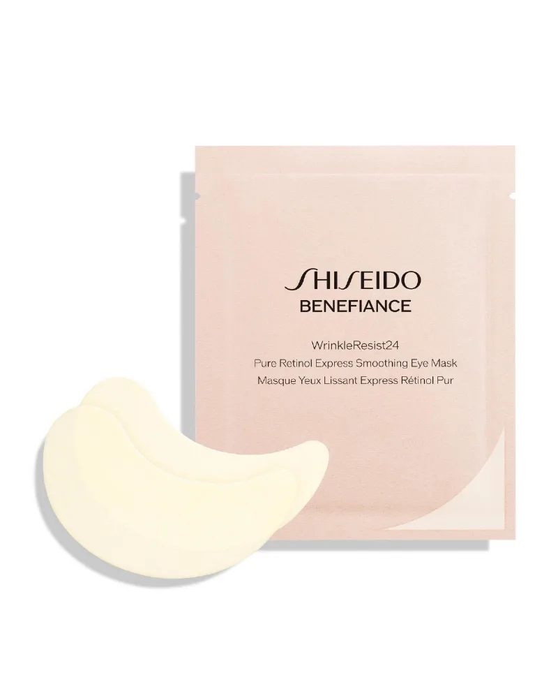Shiseido Benefiance WrinkleResist24 Pure Retinol Express Smoothing Eye Mask - 12 Pack