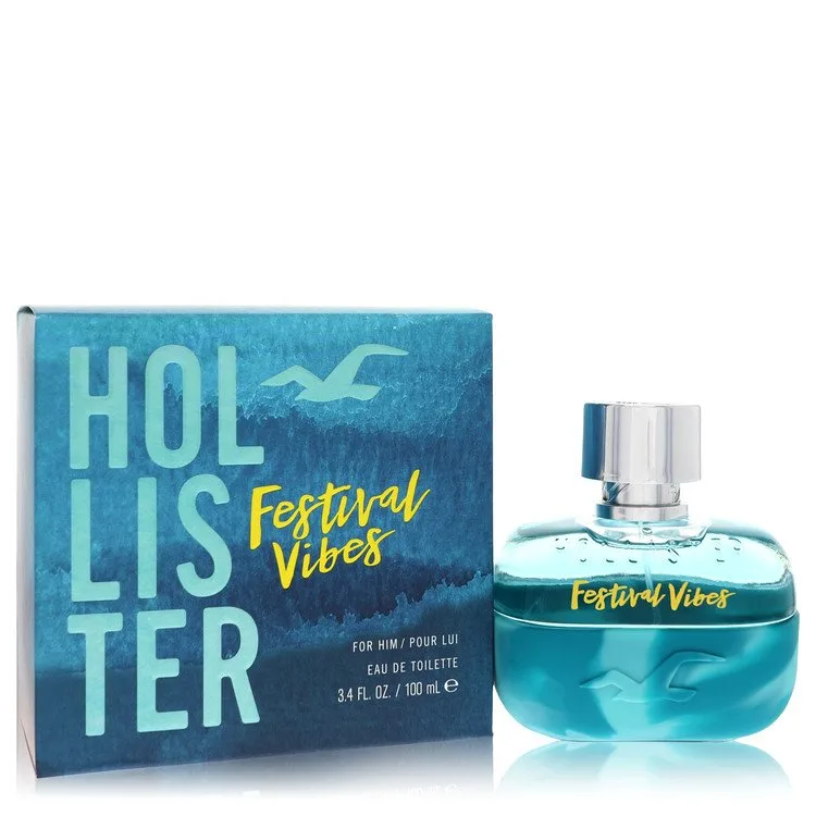 Hollister Festival Vibes Cologne by Hollister 3.4 oz EDT Spray for Men