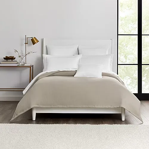 Fieldcrest 100% Cotton Blanket, One Size, White