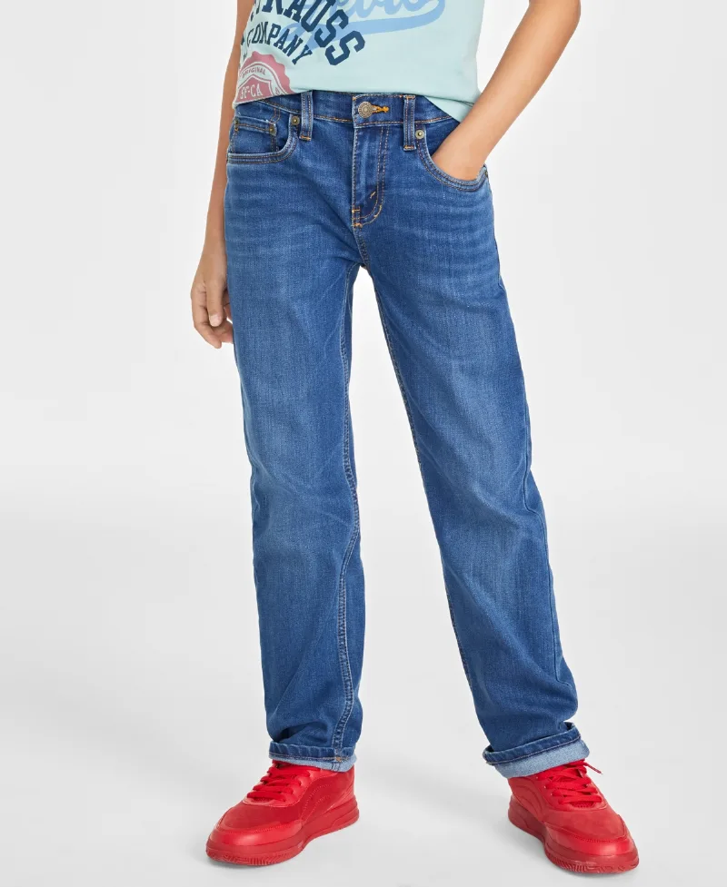 Levi's Big Boys 514 Straight Fit Stretch Performance Jeans - UES