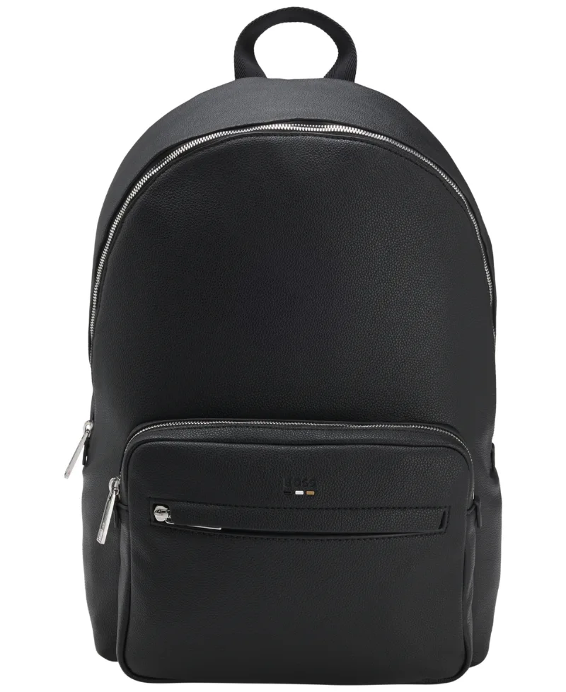 Boss Men's Ray Zip Closure Backpack - Black
