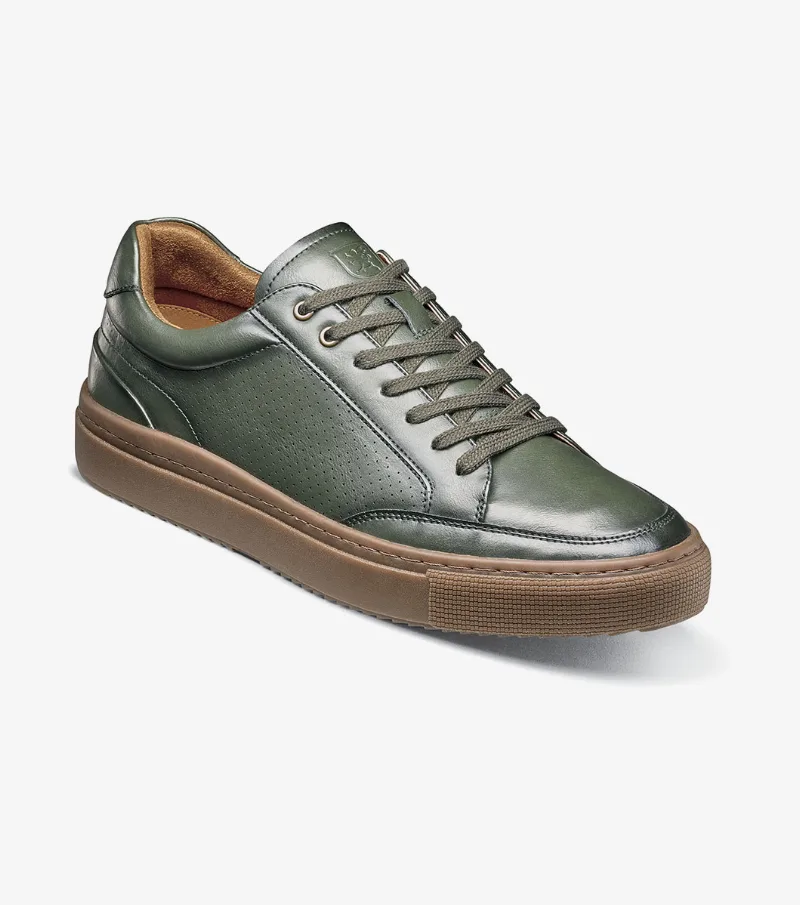 Stacy Adams Shoes Dorian Lace To Toe Sneaker Green Size 7
