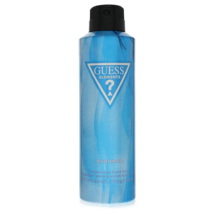 Guess Elements Blue Frost Cologne by Guess 6.0 oz Body Spray for Men