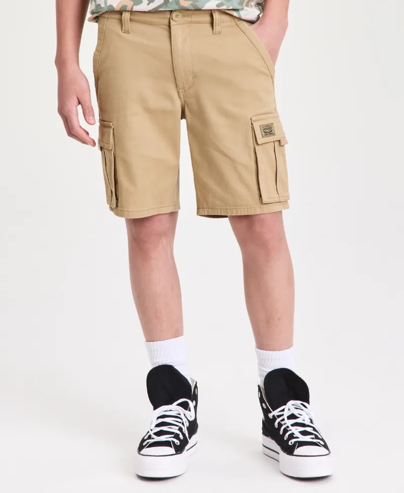 Levi's Big Boys Traditional Cargo Shorts - Harvest Gold