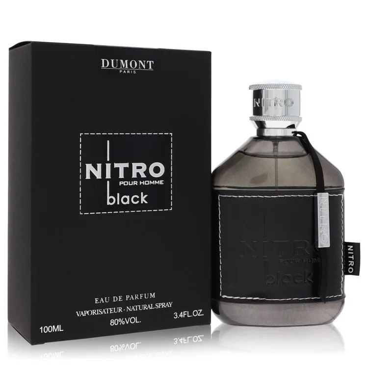 Dumont Nitro Black Cologne by Dumont Paris 3.4 oz EDP Spray for Men