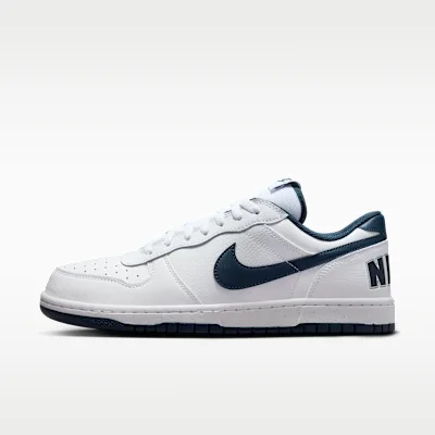 Nike Big Low Men's Shoes - White/Midnight Navy - Size 6