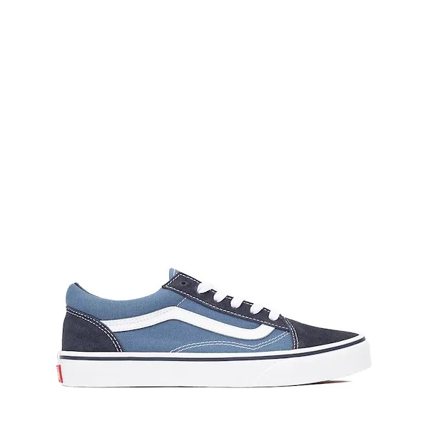 Vans Old Skool Skate Shoe - Big Kid - Navy / White