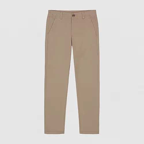 IZOD Little & Big Kid Boys Straight Regular Fit Flat Front Pant, 12 Slim, Beige