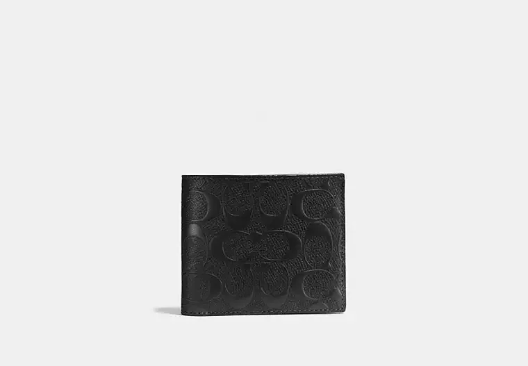 Coach 3-In-1 Wallet In Signature Leather | Wallets | Coach