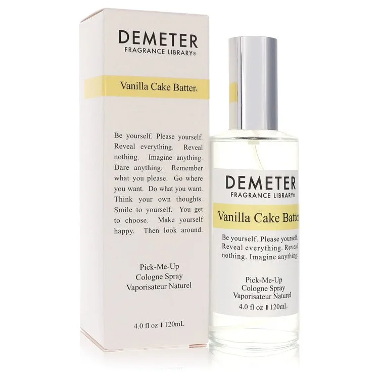 Demeter Vanilla Cake Batter Perfume 4 oz Cologne Spray for Women