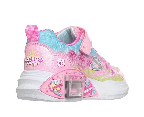 Skechers Girls Little-Big Kid Garage Sneaker
