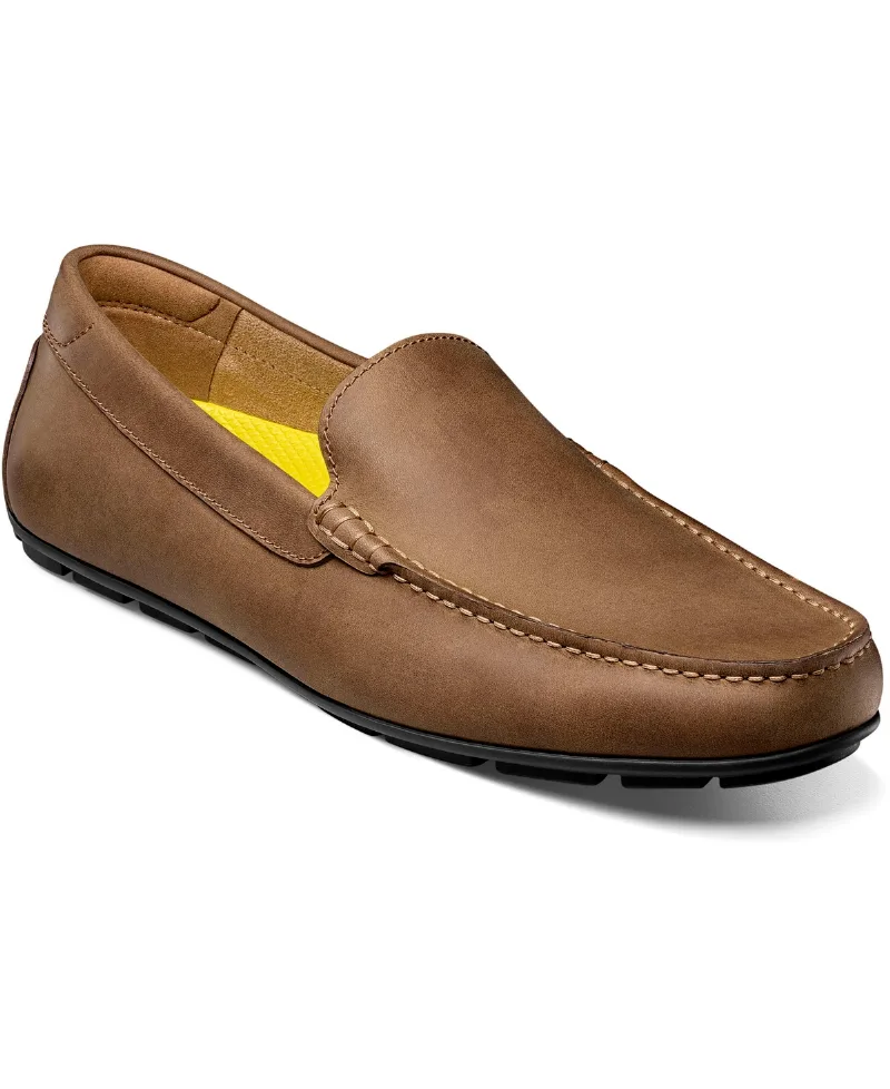 Florsheim Men's Motor Moc Toe Venetian Driver Loafer - Brown Ch