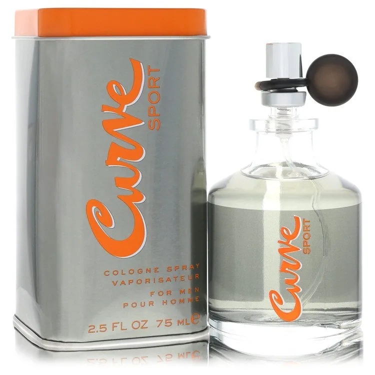 Curve Sport Cologne 2.5 oz EDC Spray for Men