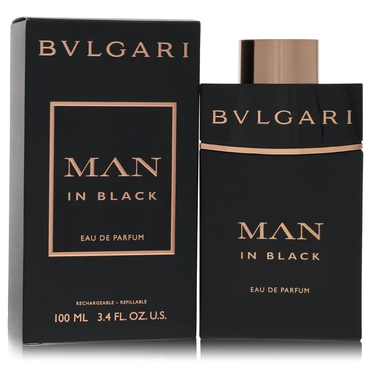 Bvlgari Man In Black Cologne 3.4 oz EDP Refillable Spray for Men