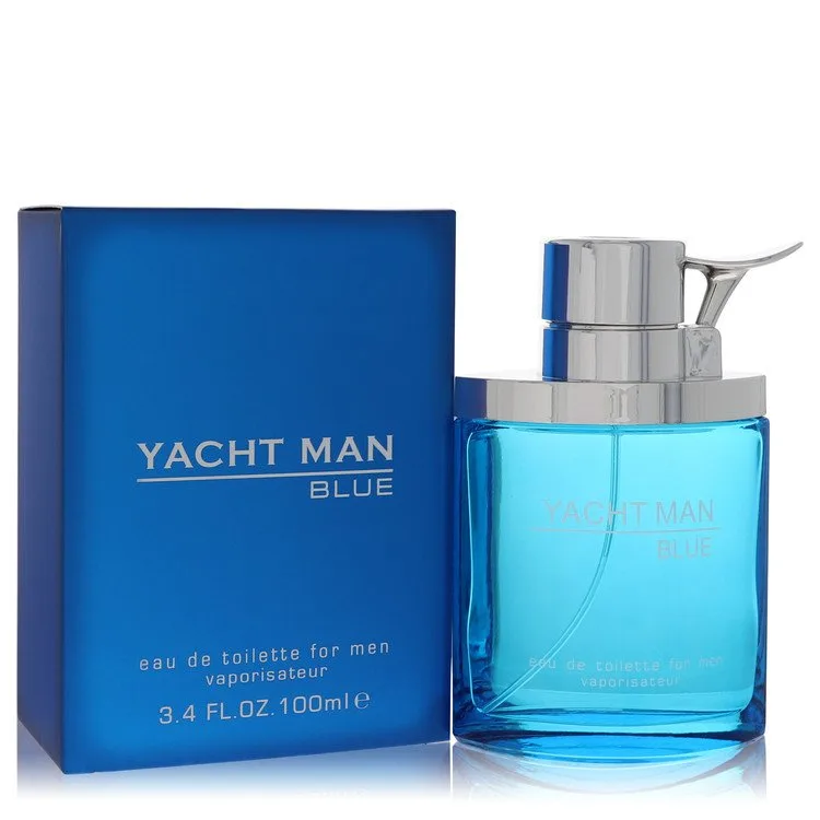 Yacht Man Blue Cologne by Myrurgia 3.4 oz EDT Spray for Men