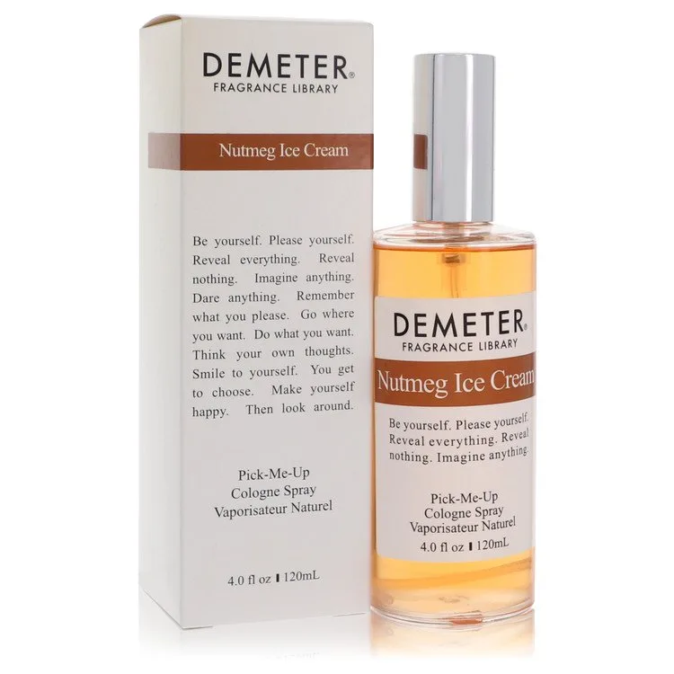 Demeter Nutmeg Ice Cream Perfume 4 oz Cologne Spray for Women