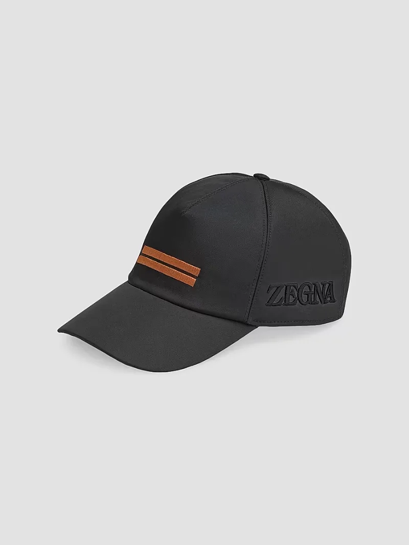 Men's Technical Fabric Hat - Black - Size Small