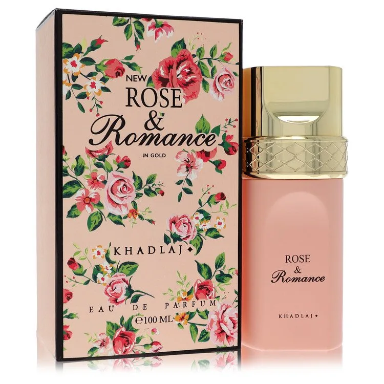 Khadlaj Rose & Romance In Gold Perfume 3.4 oz EDP Spray for Women