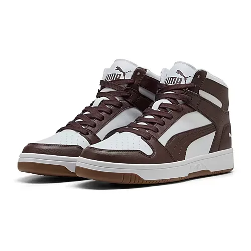 PUMA Rebound Layup Mens Basketball Shoes, 10 1/2 Medium, Brown