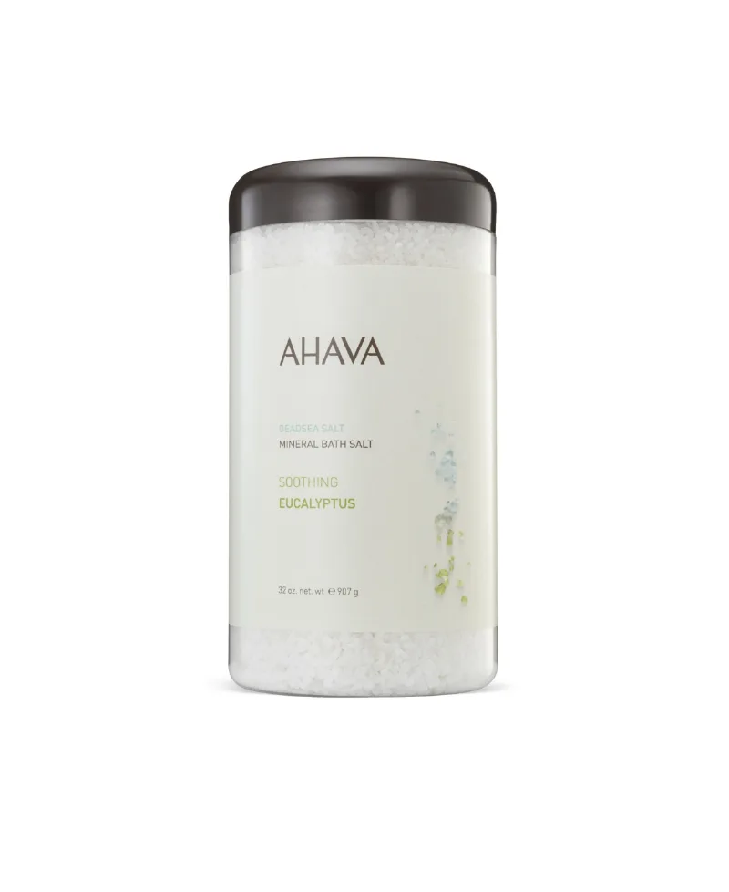 Ahava Mineral Bath Salt Eucalyptus, 32 oz