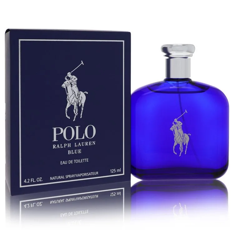 Polo Blue Cologne by Ralph Lauren 4.2 oz EDT Spray for Men