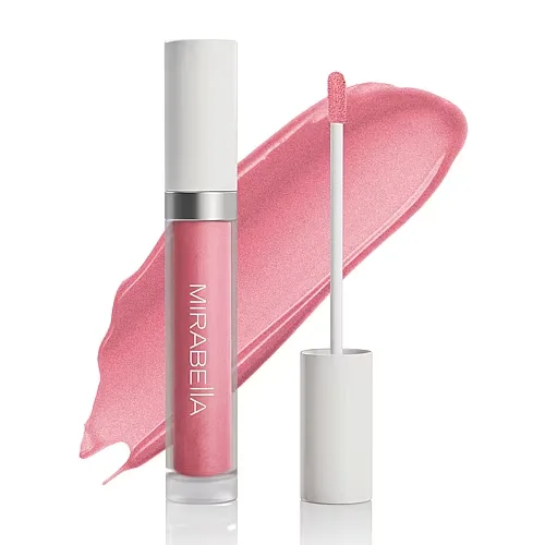 Mirabella Luxe Advanced Formula Lip Gloss, One Size, Pink