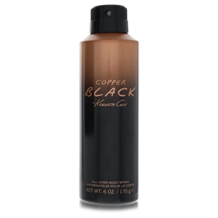 Kenneth Cole Copper Black by Kenneth Cole BODY SPRAY 6 OZ for MEN