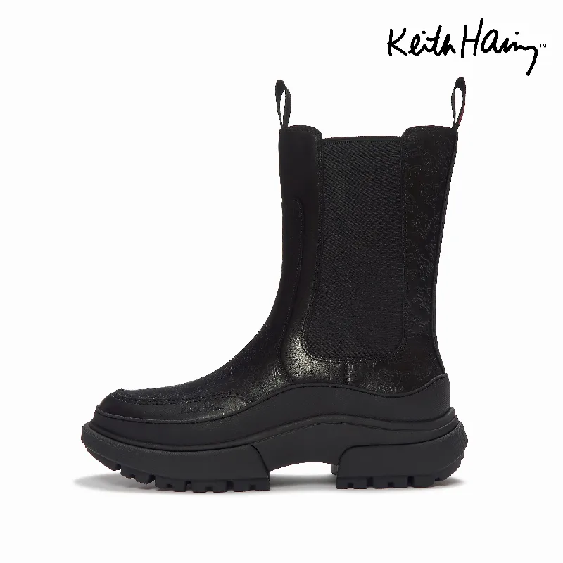 WYLDER Keith Haring Chelsea Boots