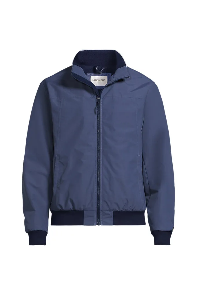 Men's Classic Squall Waterproof Insulated Jacket - Lands' End - Blue - L