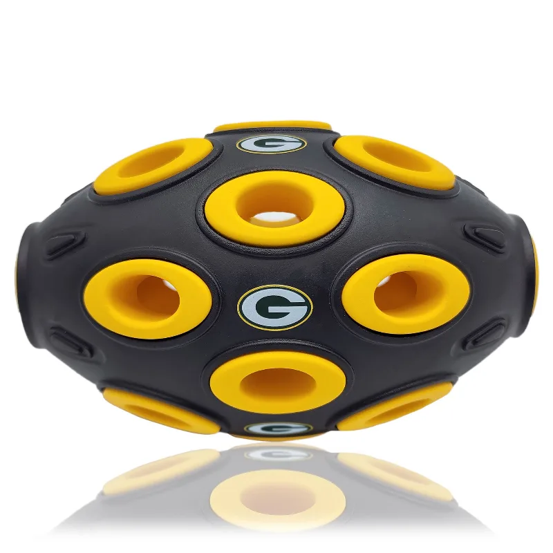 Pets First Green Bay Packers Treat Dispenser Dog Toy | PetSmart