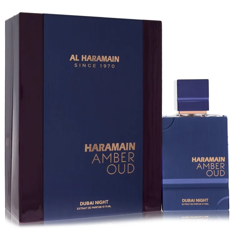 Al Haramain Amber Oud Dubai Night Pure Perfume 2.53 oz Extrait De Parfum Spray for Men