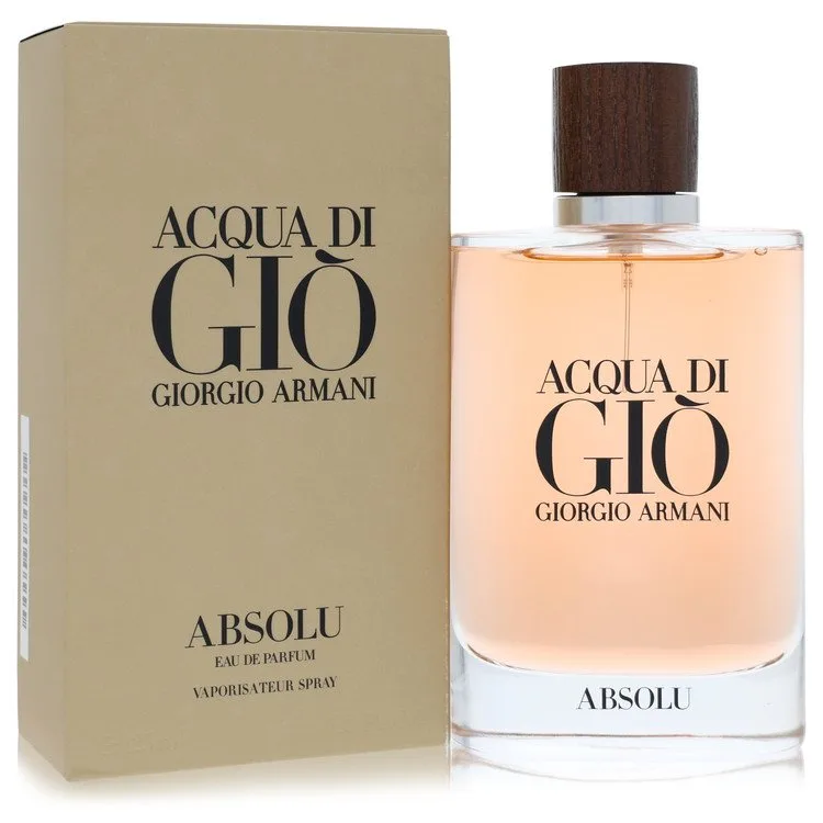 Acqua Di Gio Absolu Cologne by Giorgio Armani 4.2 oz EDP Spray for Men