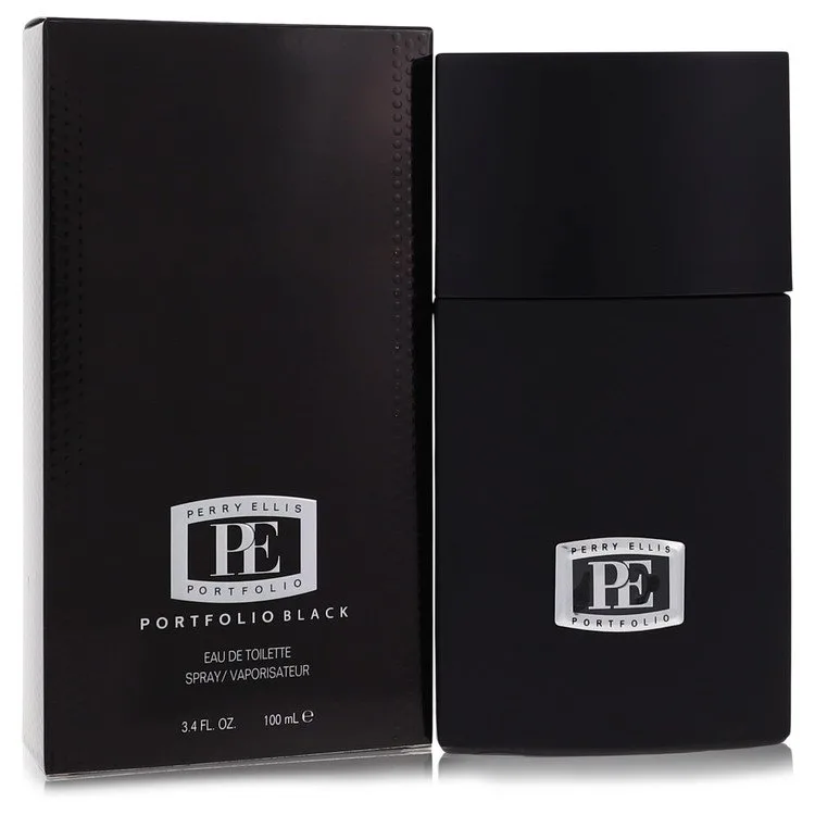 Portfolio Black Cologne by Perry Ellis 3.4 oz EDT Spray for Men