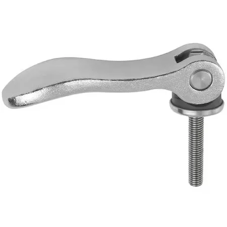 Cam Lever Adjustable, Stainless Steel Electropolished, Size: 1, M06X30, A=70,4, B=21,5