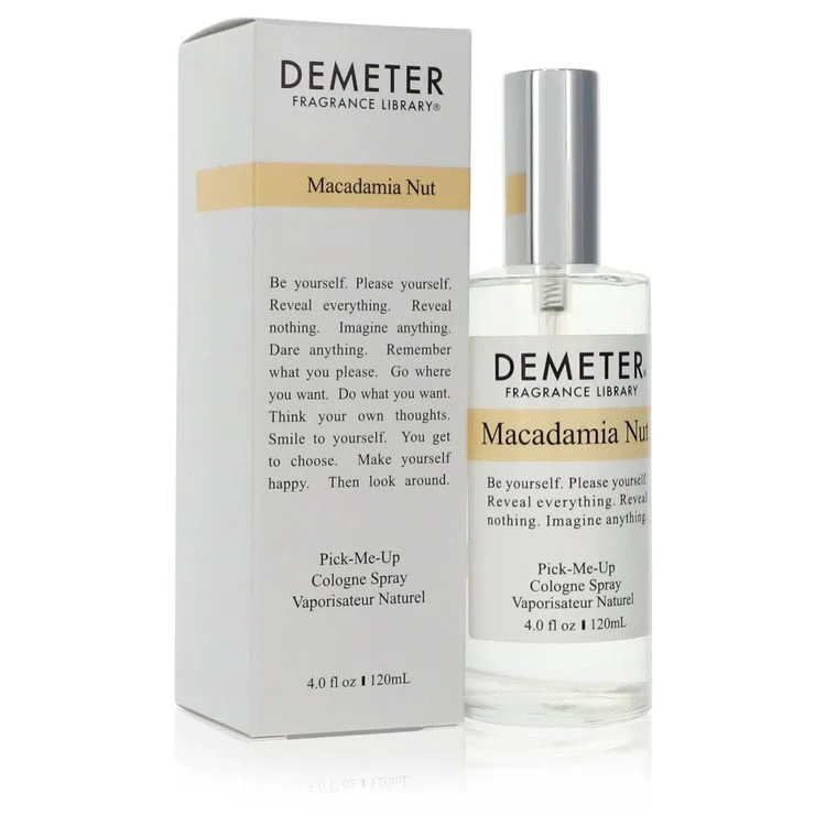 Demeter Macadamia Nut Perfume 4 oz Cologne Spray (Unisex) for Women